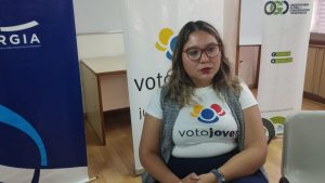 Coordinadora nacional de Voto Joven: Vivimos un proceso de renovación de la confianza en el sufragio