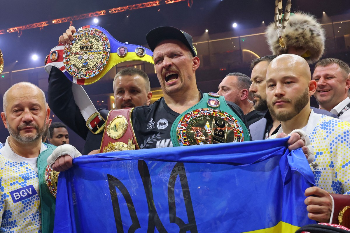 Oleksandr Usyk venció a Tyson Fury para ser campeón indiscutido de los pesos pesados