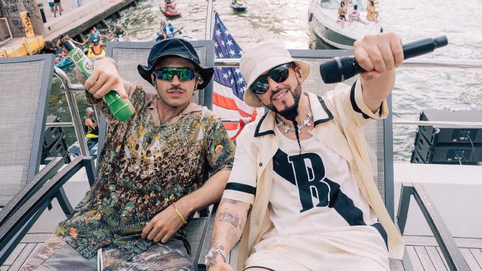 Feid y Yandel dieron concierto en un yate en Miami, pero con final inesperado (Video)