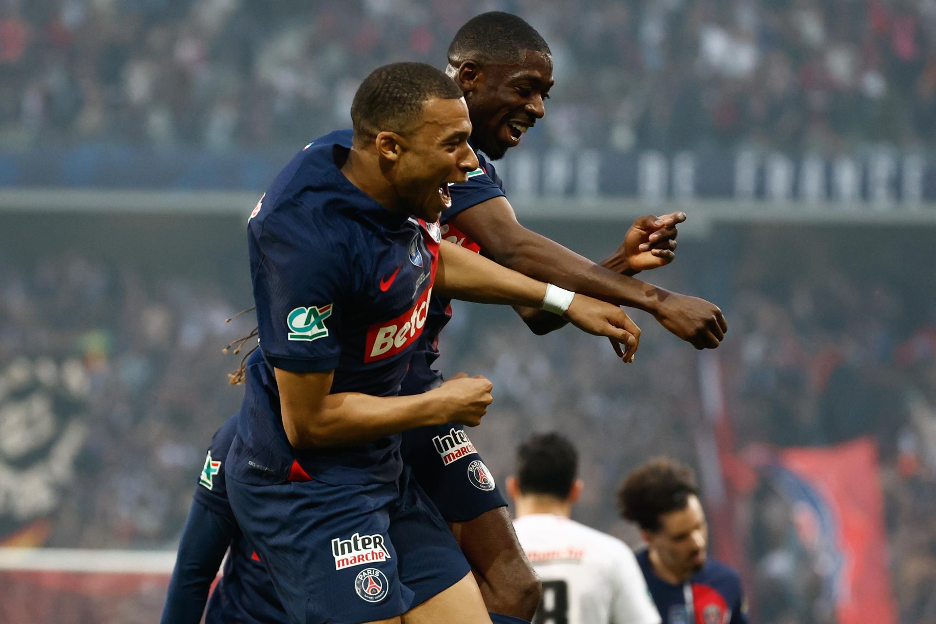 PSG despidió a Mbappé con una nueva Copa de Francia