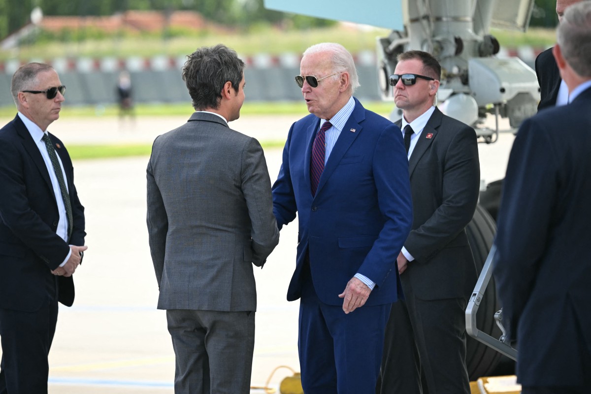 Biden llegó a Francia para participar en conmemoraciones del Desembarco de Normandía