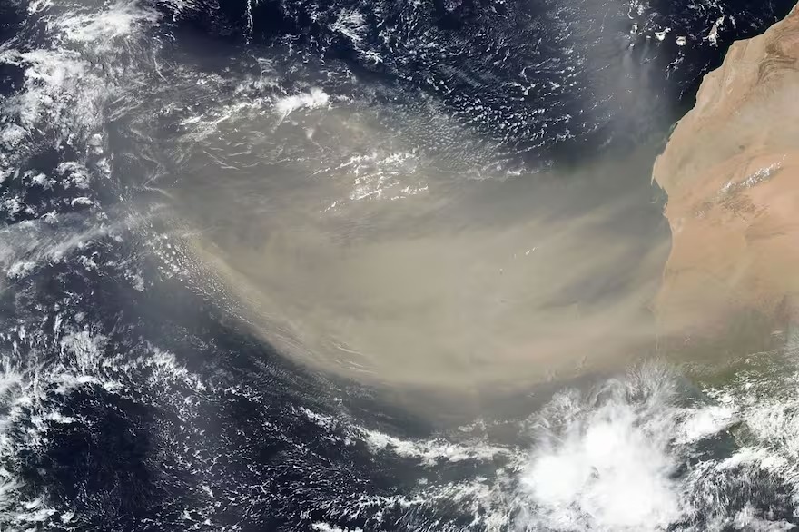 Alerta en Florida: se aproxima una nube de polvo del Sahara que podría impactar en los huracanes