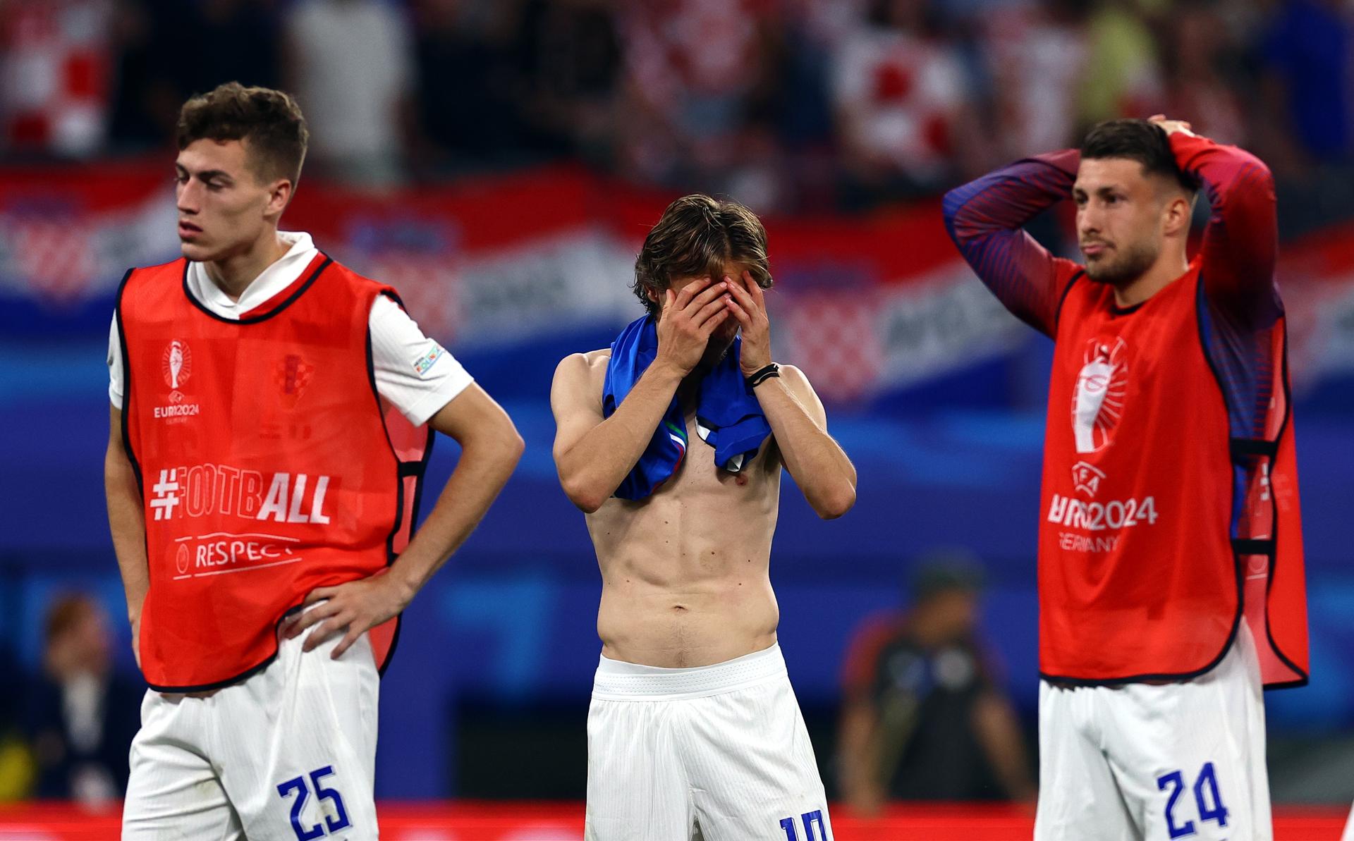 La Croacia de Luka Modric quedó eliminada de la Eurocopa