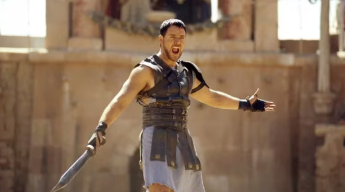 Russel Crowe confesó que no se siente cómodo con la producción de “Gladiador 2″