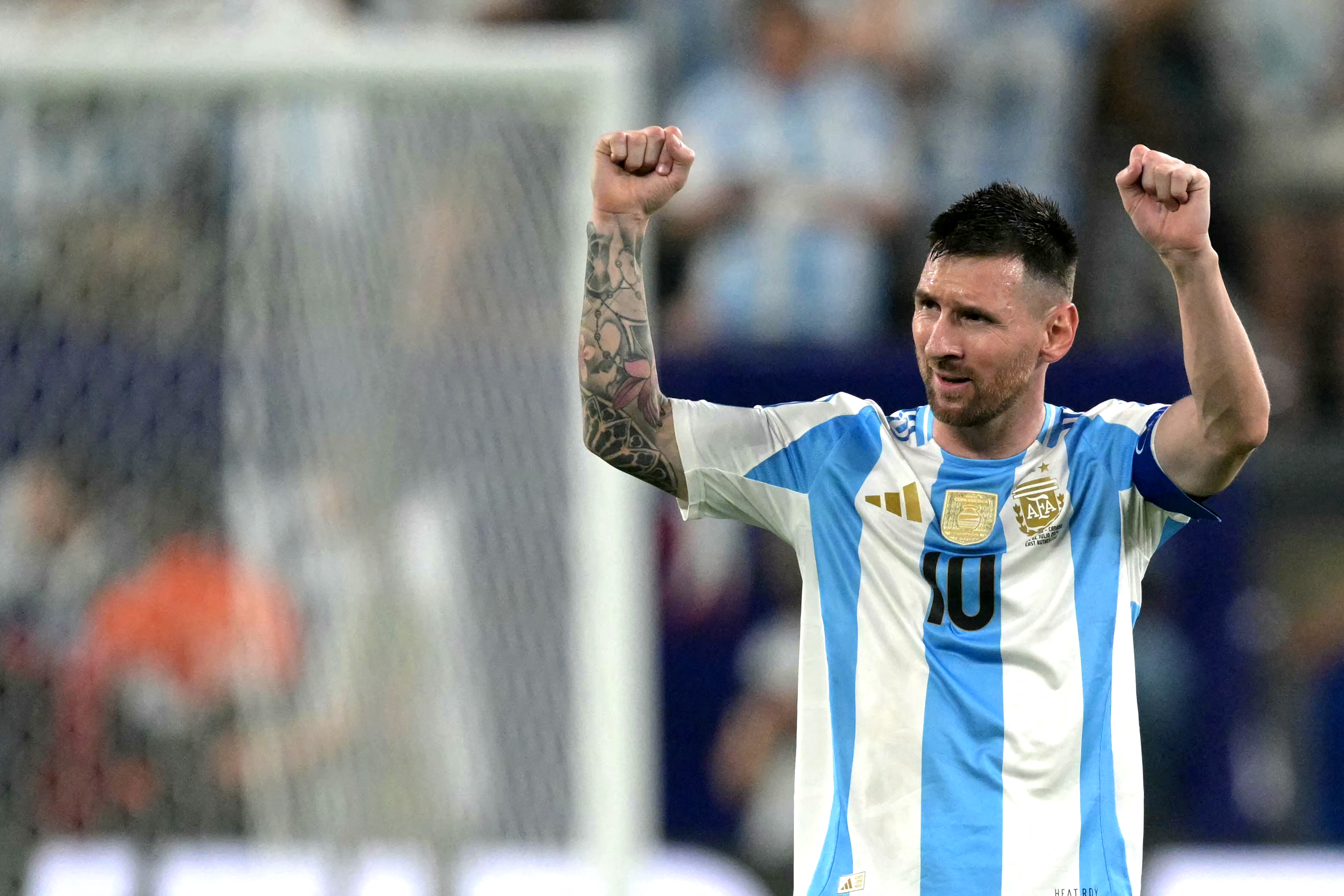 Messi se pronunció sobre el escándalo en el final del primer partido de Argentina en París 2024