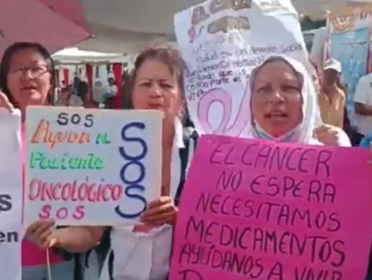 Pacientes oncológicos en Lara exigen la dotación de medicinas de alto costo por el Seguro Social