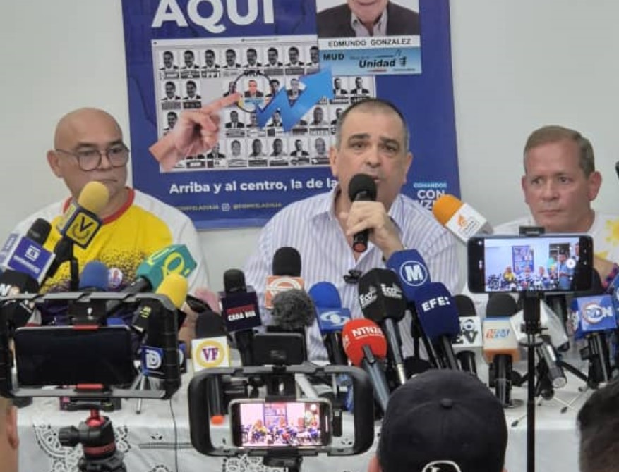 Detienen a miembros del equipo de campaña de Edmundo González en Maracaibo