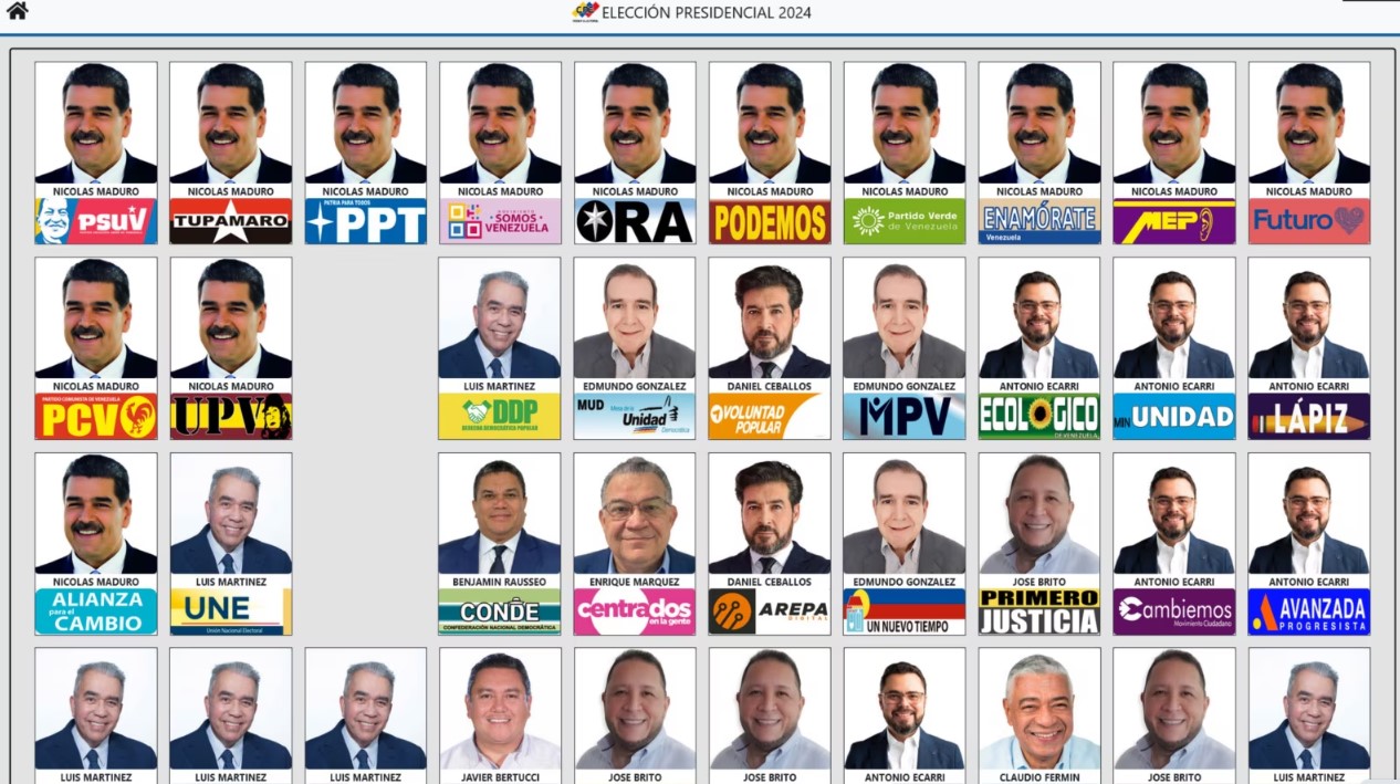 ¿Quiénes son los 10 candidatos a la presidencia de Venezuela?