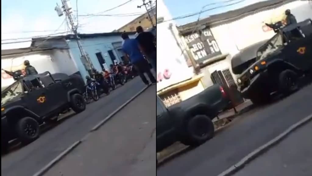 Reportan presencia de tanquetas y equipos antimotines en Carúpano (VIDEO)